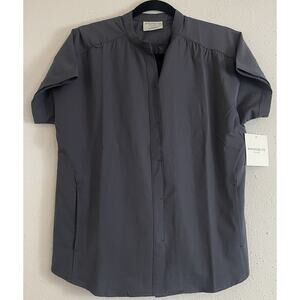 Whisperlite Scrubs Top Womens XS Lightweight Stretch Pocket Uniform Medical